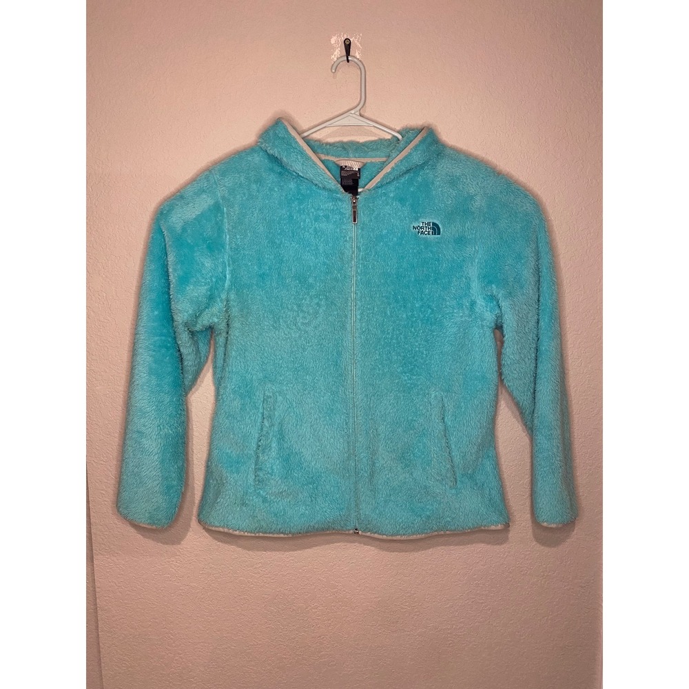 The North Face Fuzzy Fleece Full Zip Hooded Jacket Cozy Warm XL